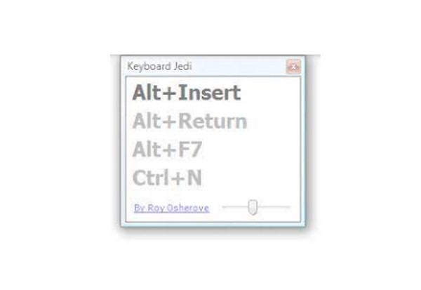 Key Jedi Show Keyboard Input