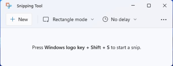 Khởi chạy Snipping Tool Windows 11