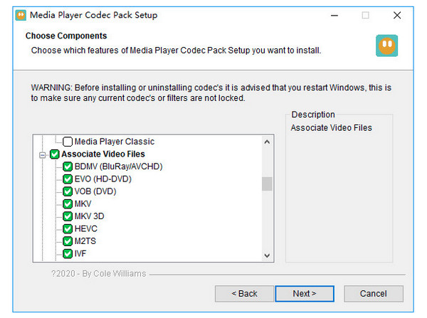 Media Player-Codec-Paket
