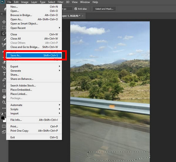 Spremi Photoshop