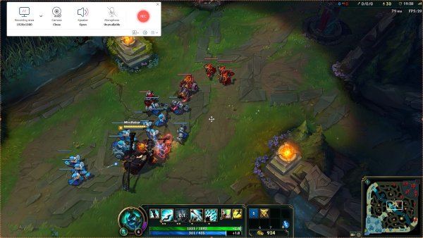 Enregistrez le gameplay de LoL AnyRec en ligne 