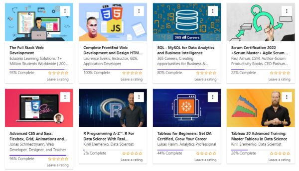 קורסי Udemy