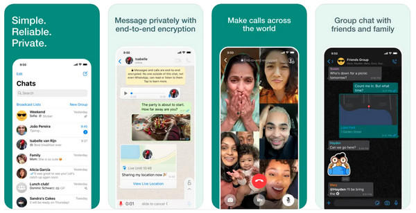 WhatsApp Facetime באנדרואיד