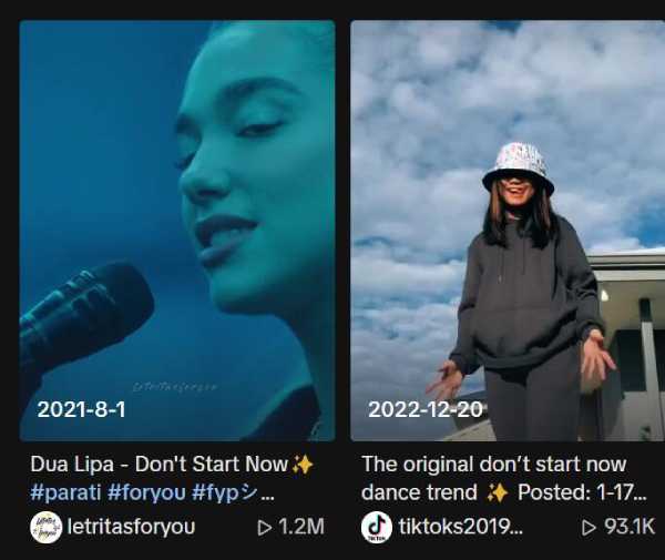 Ne počinji sada TikTok Dance Trend