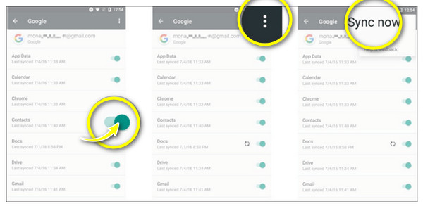 Google Backup Transfer Motorola Data