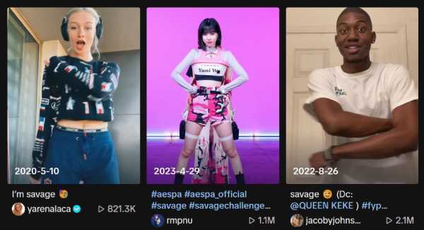 Savage TikTok Dance Trend