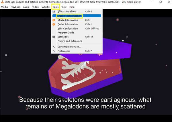 Windows VLC Click Track Synchronization