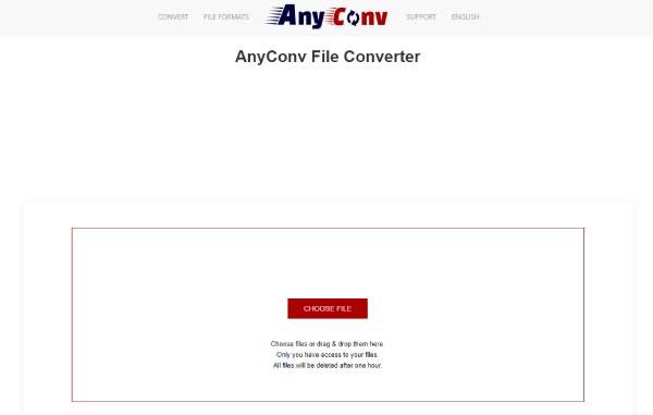 Công cụ chuyển đổi AnyConv XVID