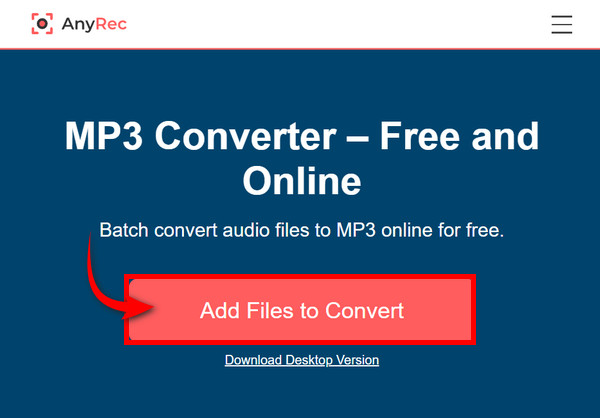 Anyrec Online Add Files to Convert
