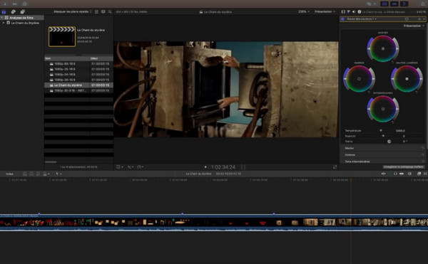 Final Cut pro 4K -videoeditori