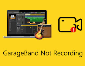 GarageBand nimmt nicht auf