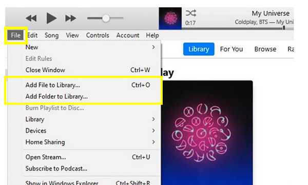 iTunes MP3 fájl hozzáadása