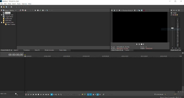 Editor de vídeo Vegas Pro 4K