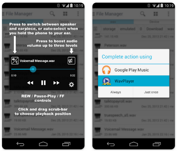 WAVPlayer para Android