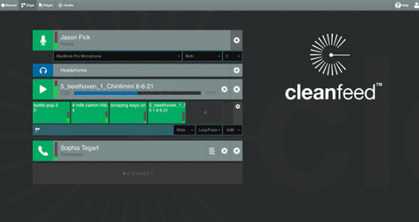 Remote Audio Recorder CleanFeed