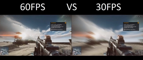 Gaming 30FPS vs. 60FPS