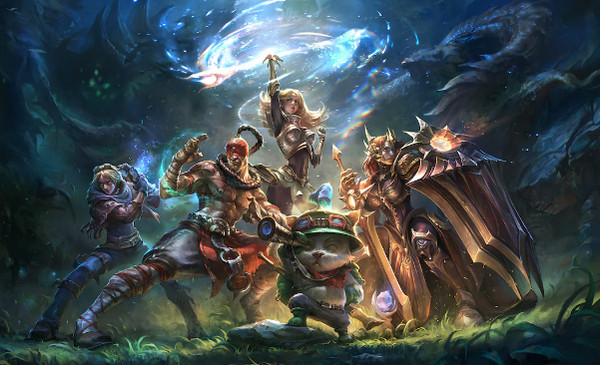 League of Legends أفضل ألعاب اليوتيوب