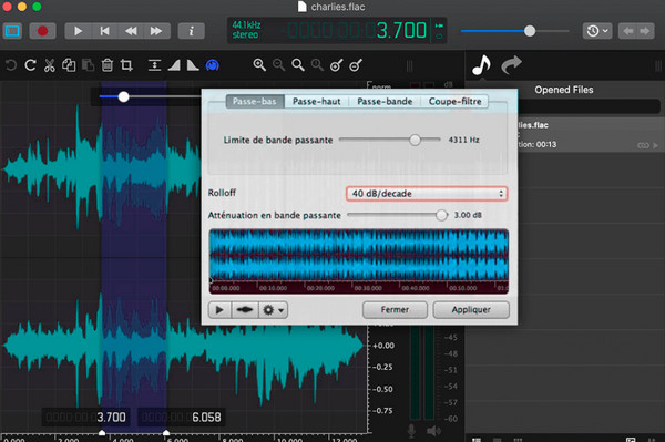 Ocenaudio 音频提取器