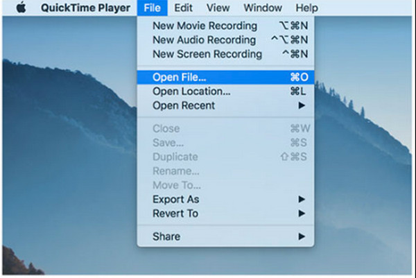 Quicktime Player WAV-afspiller