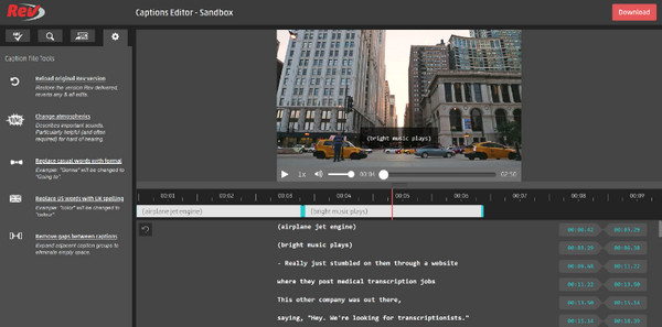 Rec Subtitle Editor