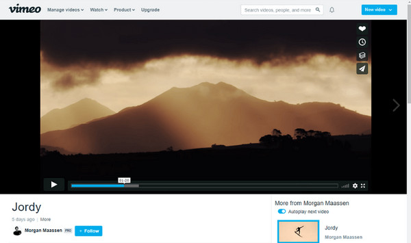 Vimeo online videoplatform