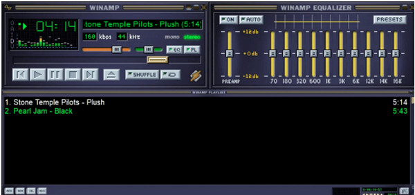 Winamp WAV-afspiller