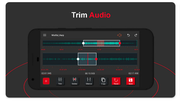 Editor de audio Audiolab