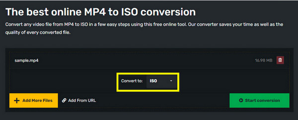 Converteer 365 Converteer MP4 naar ISO