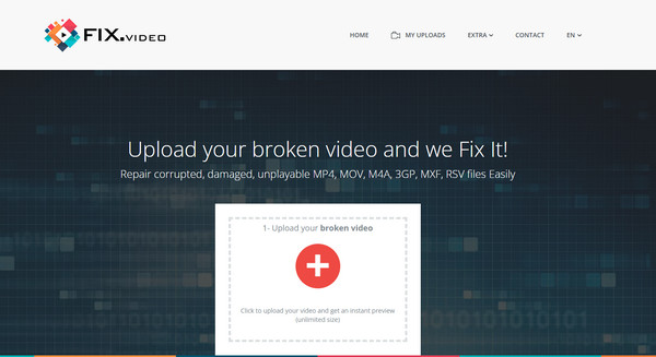 Fix.video Reparación MP4 en línea
