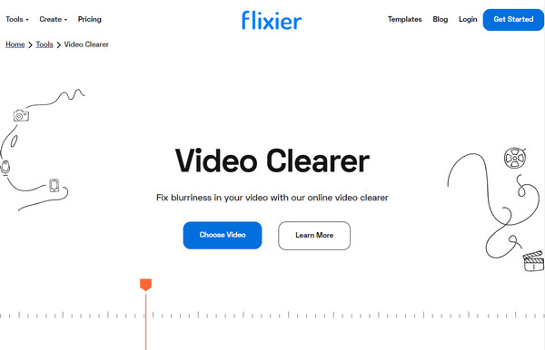 Flixier Online Clearer