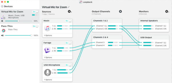 الاسترجاع Soundflower البديل