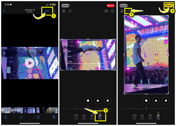 写真 動画を回転