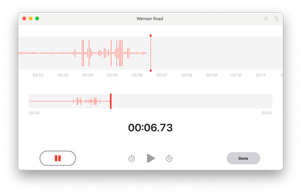 Record with Voice Memos