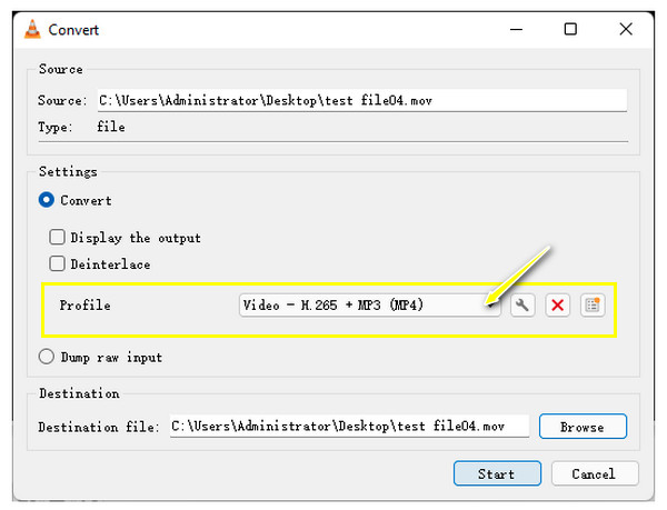 Odaberite Codec