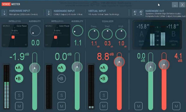 Alternativa do medidor de voz Soundflower