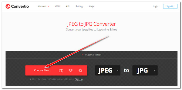 Convertio Importar JPEG