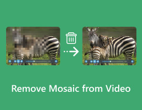 Rimuovere il mosaico dal video