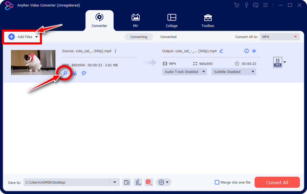 Anyrec Otvorite Editor