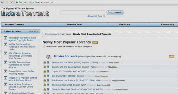 Yazılım Extratorrent