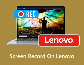 Rekod Skrin Pada Lenovo