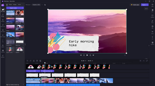 Clipchamp KinemasterA alternativa