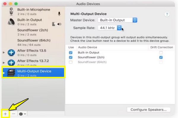 Mac Çoklu Çıkış Aygıtı