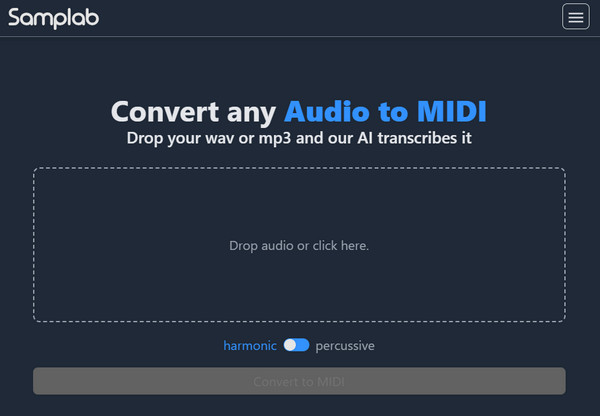 Midi 在线转换器 Samplab