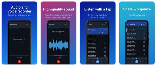 Înregistrator vocal ușor pentru Android