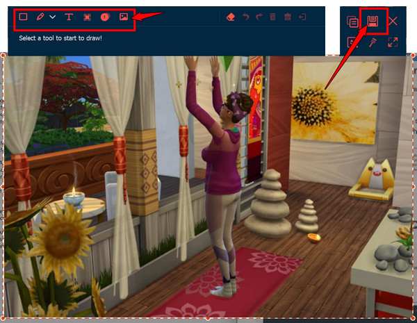 Anyrec Chụp ảnh màn hình Sims 4