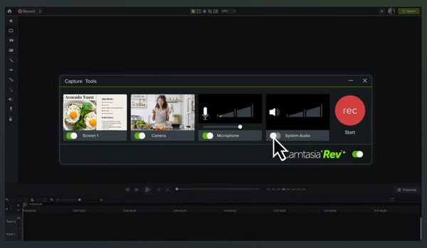 Camtasia Gizli Ekran Kaydedici