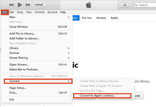 แปลง MP4 เป็น M4 ด้วย iTunes