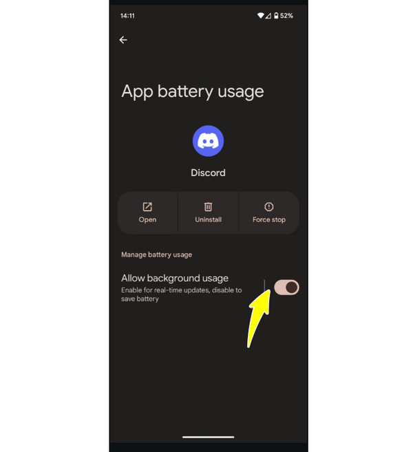 Batterieoptimierung deaktivieren
