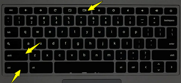 Partial Screenshot on Chromebook