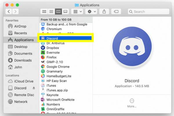 Discord neu installieren